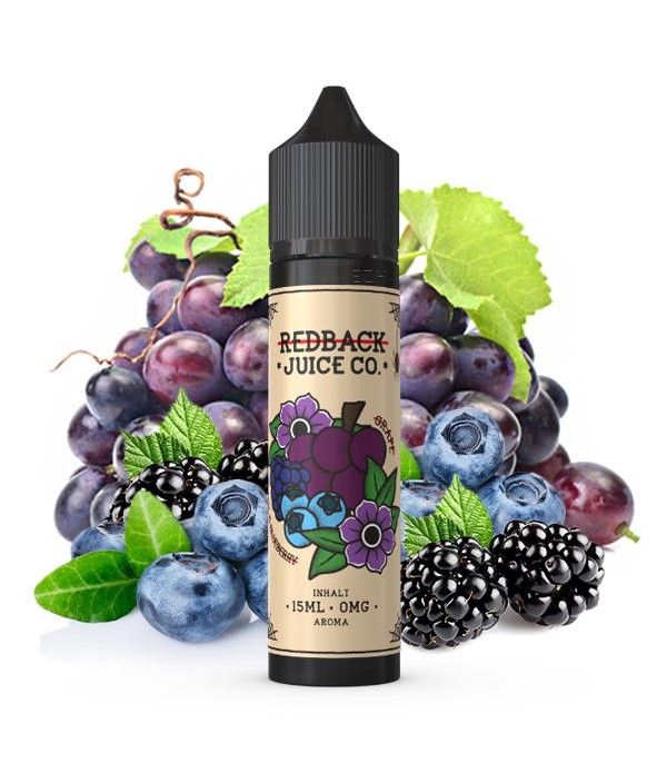 Traube Brombeere Heidelbeere Aroma Redback Juice C...