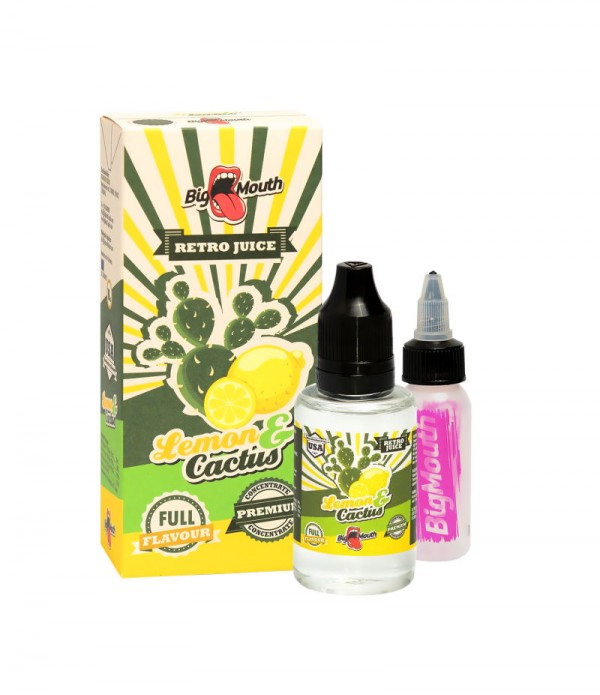 Lemon & Cactus Aroma Retro Juice Big Mouth