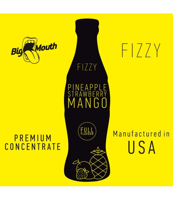 Pineapple | Strawberry | Mango Aroma Fizzy Big Mou...