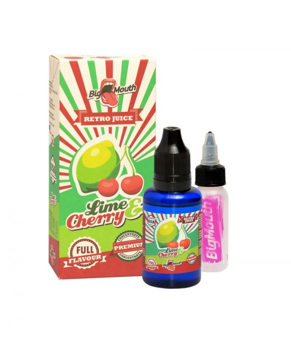 Lime & Cherry Aroma Retro Juice Big Mouth