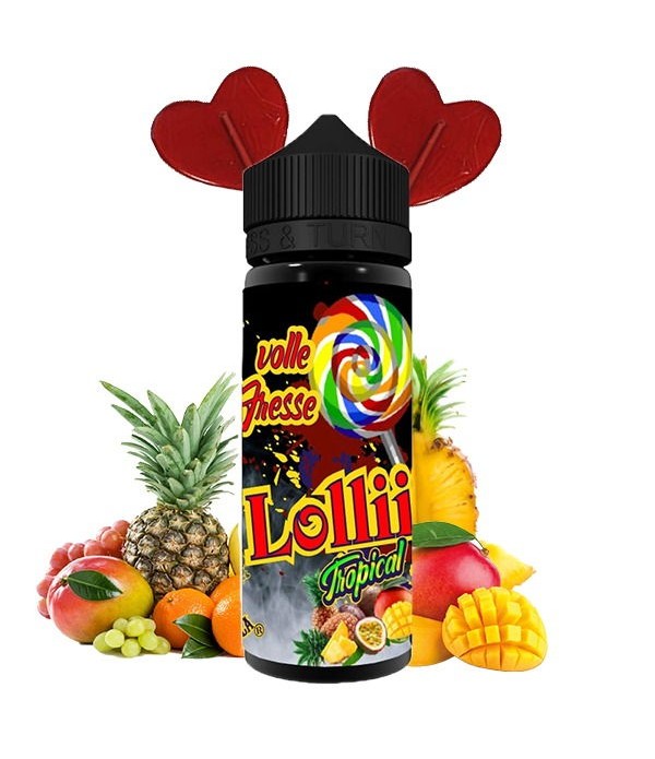 Volle Fresse Tropical Lolli Aroma Lädla Juice