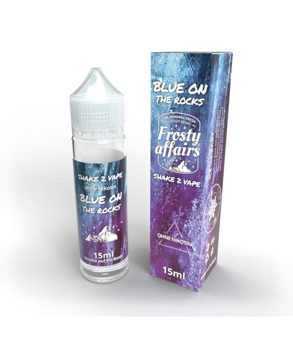 Blue on the Rocks Aroma Frosty Affairs