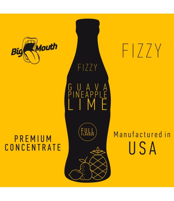 Guava | Pineapple | Lime Aroma Fizzy Big Mouth