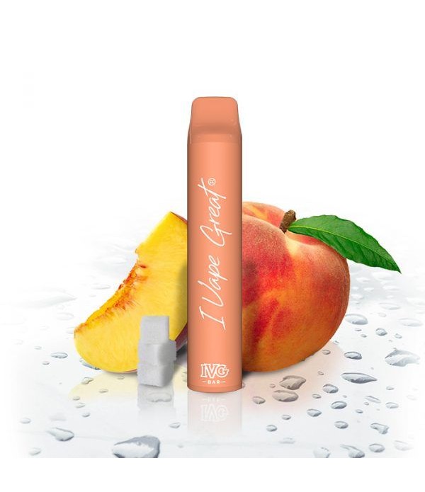 IVG BAR Disposable E-Zigarette Peach Rings