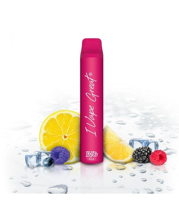 IVG BAR Disposable E-Zigarette Berry Lemonade Ice