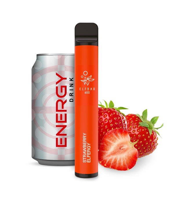 Elf Bar 600 Disposable E-Zigarette Strawberry Elfe...