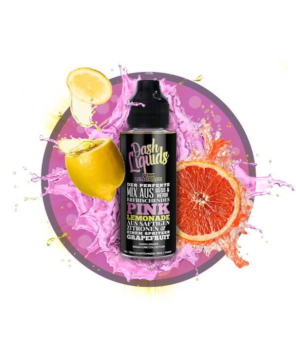 Pink Lemonade Aroma Dash Liquids Signature Collection