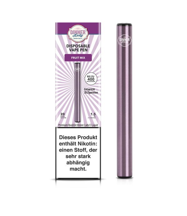 Dinner Lady Disposable Vape Pen Fruit Mix