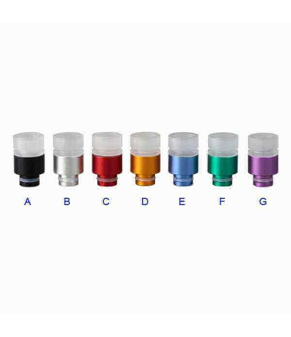 Aluminium Transparent Acrylic Drip Tip