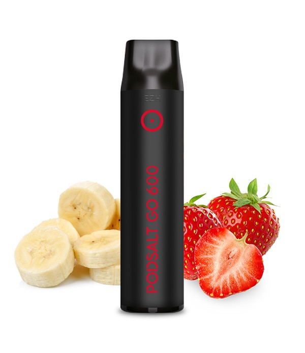 Pod Salt Go 600 Einweg E-Zigarette Strawberry Banana