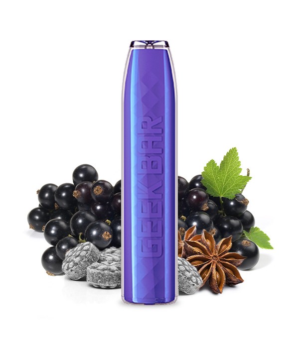 Geek Bar Disposable E-Zigarette Blackcurrant Menth...