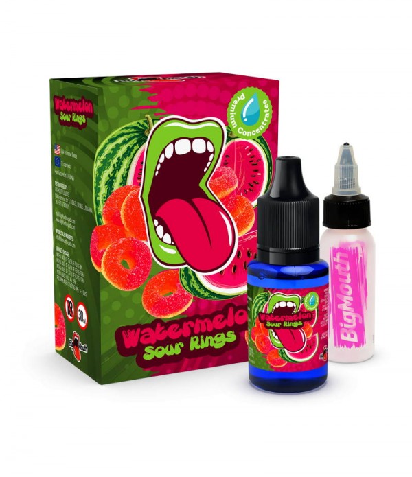 Watermelon Sour Rings Aroma Classic Big Mouth