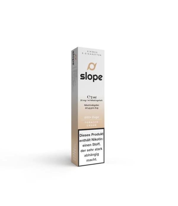 Slope Disposable Einweg E-Zigarette Tobacco Cream