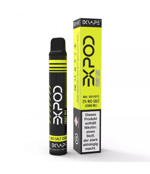 eXvape Expod Disposable E-Zigarette Fruit Mix