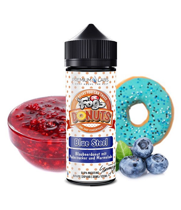 Blue Steel Aroma Dr. Fog Donuts