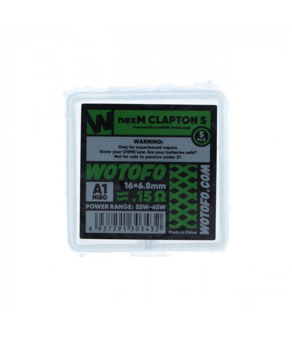 Wotofo nexMesh Clapton Drahtgeflecht