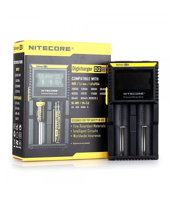 Nitecore Digicharger D2 Ladegerät EU