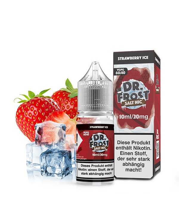 Strawberry Ice Nikotinsalz Liquid Dr. Frost Salt Nic