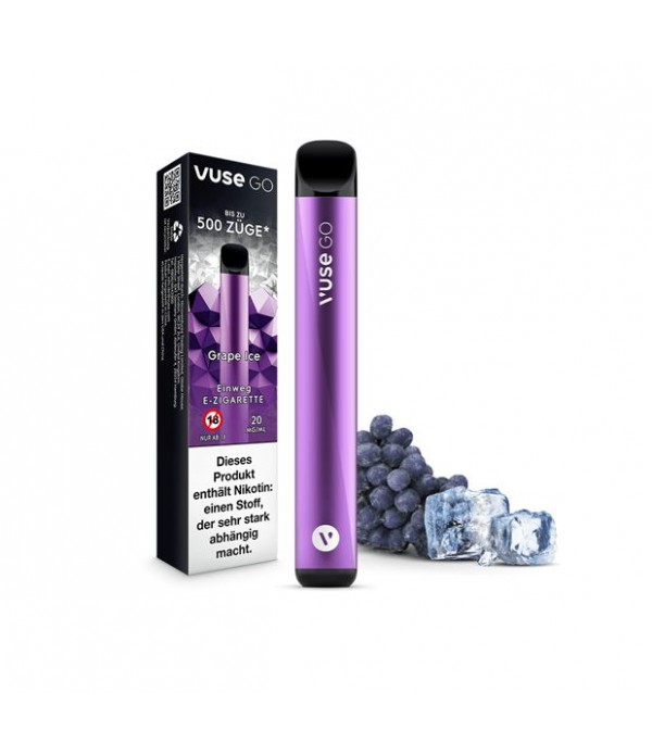 Vuse GO Einweg E-Zigarette Grape Ice