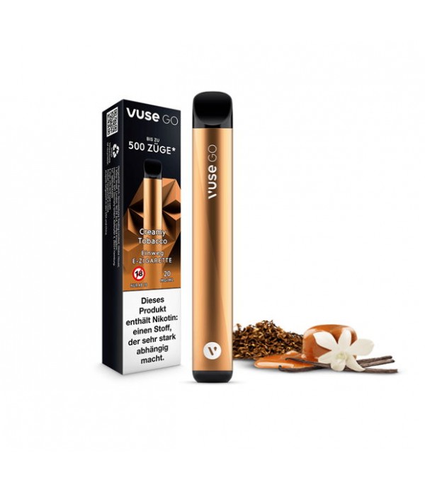 Vuse GO Einweg E-Zigarette Creamy Tobacco