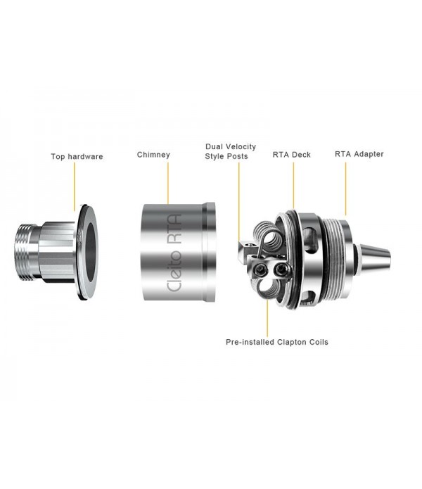 Aspire Cleito RTA System / RBA