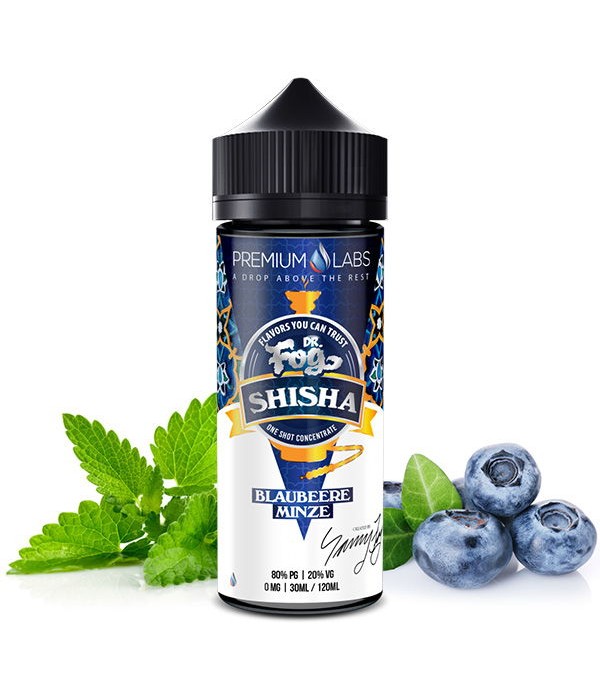 Blaubeere Minze Aroma Dr. Fog Shisha