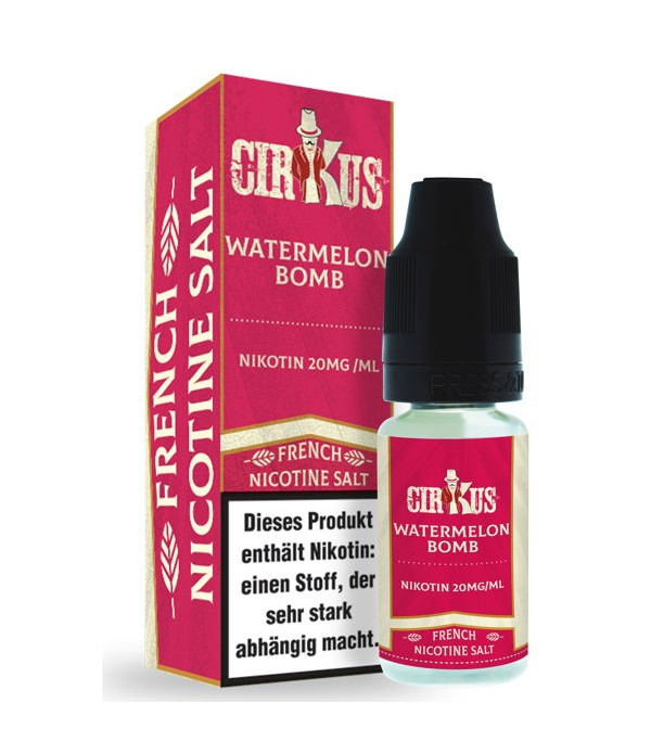 Watermelon Bomb Nikotin Salz Liquid Authentic CirK...