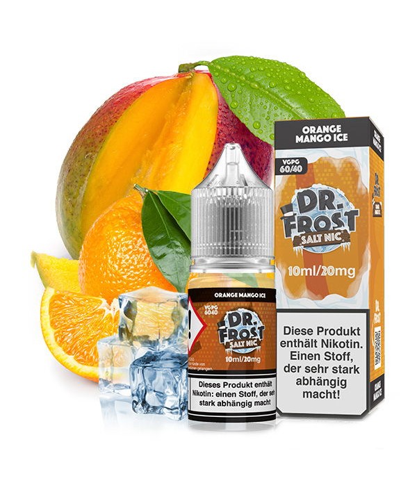 Orange Mango Ice Nikotinsalz Liquid Dr. Frost Salt Nic