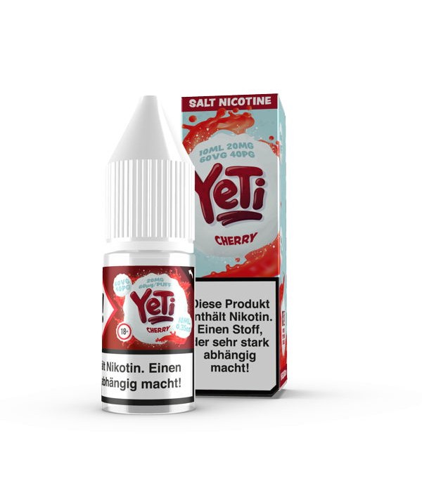 Cherry Nikotinsalz Liquid Yeti