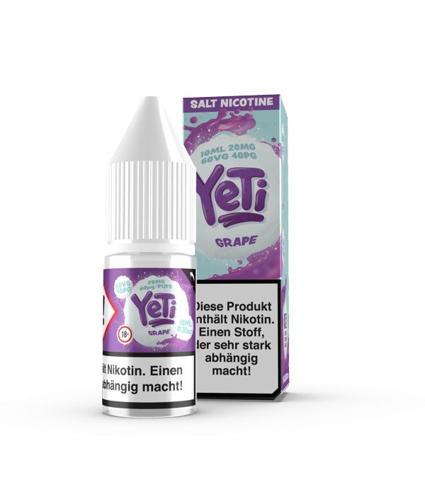 Grape Nikotinsalz Liquid Yeti