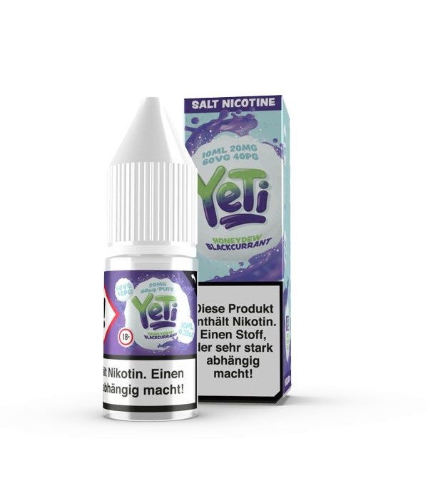 Honeydew Blackcurrant Nikotinsalz Liquid Yeti