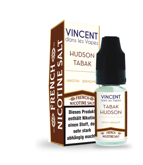 Hudson Tabak Nikotin Salz Liquid Vincent