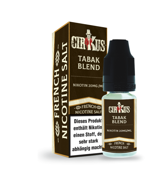 Tabak Blend Nikotin Salz Liquid Authentic CirKus