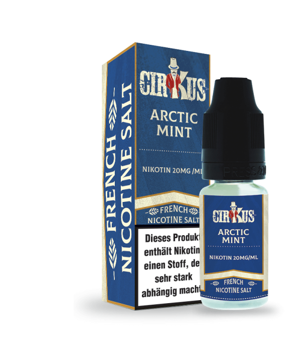 Arctic Mint Nikotin Salz Liquid Authentic CirKus