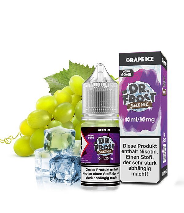 Grape Ice Nikotinsalz Liquid Dr. Frost Salt Nic