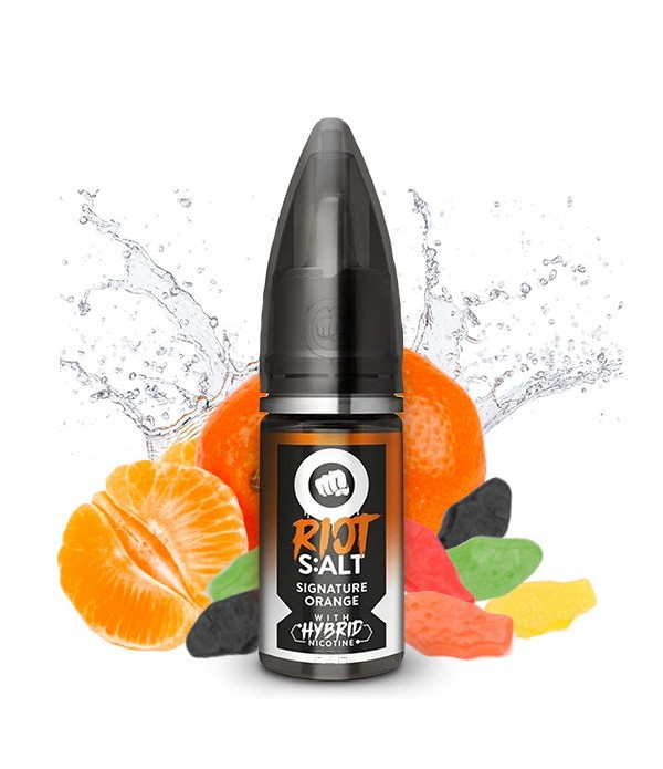 Signature Orange Hybrid Nikotinsalz Liquid Riot Salt