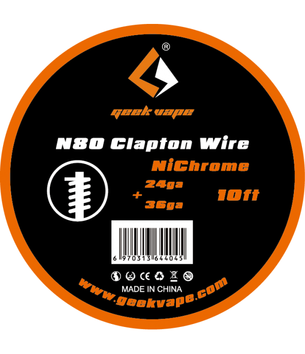 Geekvape N80 Clapton Wire NiCr Wickeldraht