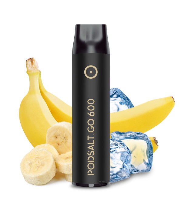 Pod Salt Go 600 Einweg E-Zigarette Banana Ice