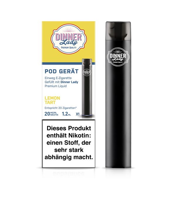 Dinner Lady Disposable Pod Device - Lemon Tart