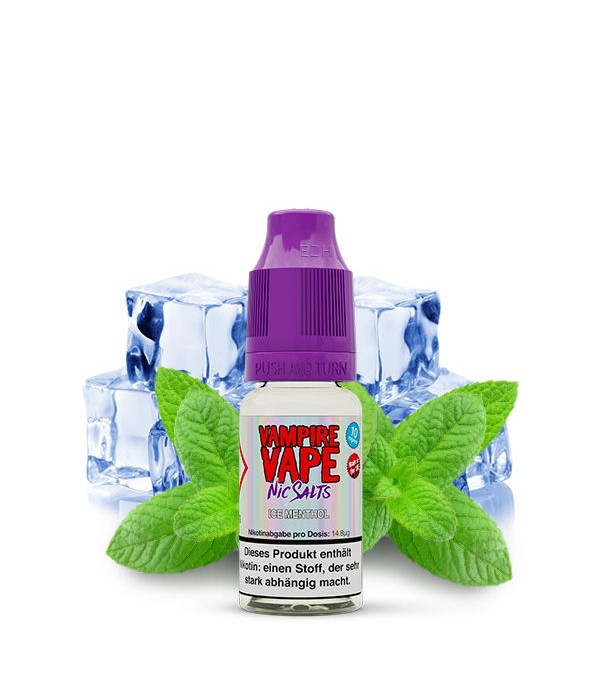 Ice Menthol Nikotinsalz Liquid Vampire Vape