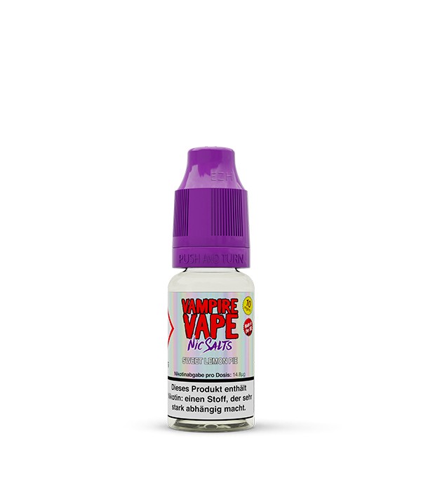 Sweet Lemon Pie Nikotinsalz Liquid Vampire Vape