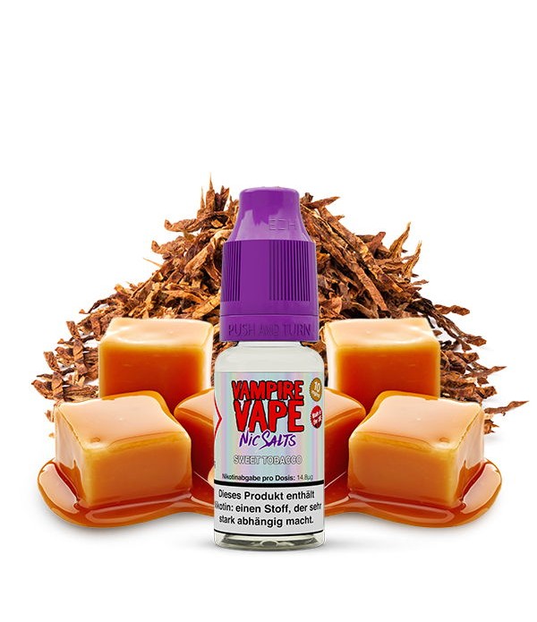 Sweet Tobacco Nikotinsalz Liquid Vampire Vape