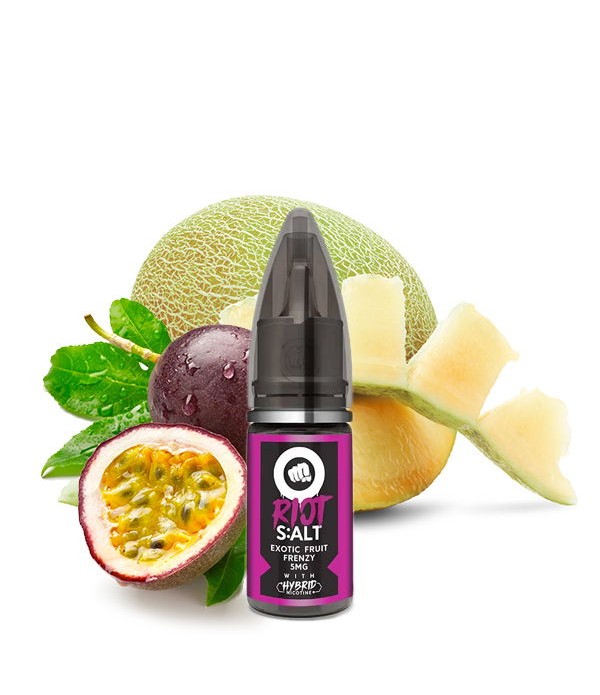 Exotic Fruit Frenzy Hybrid Nikotinsalz Liquid Riot...