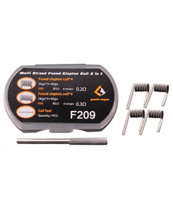 Geekvape Multi Strand Fused Clapton Coil 2 in 1