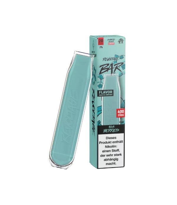 Revoltage Bar Disposable Einweg E-Zigarette Aqua Berries