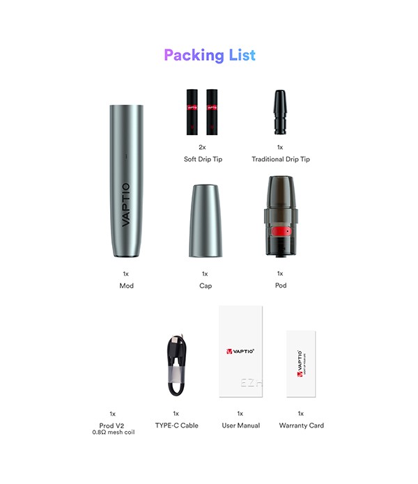 Vaptio Stilo Pen Pod Kit