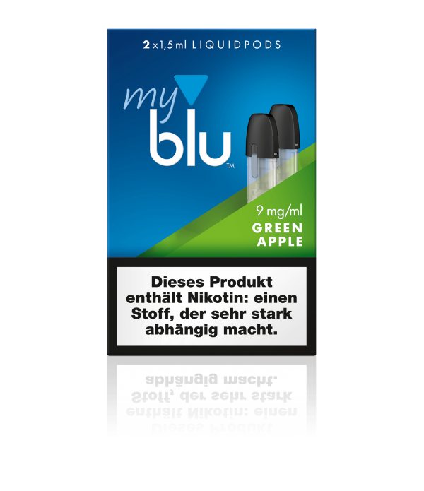 myblu Green Apple Liquidpods