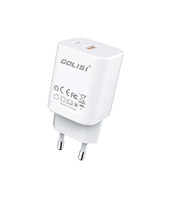 Golisi Steckdosenadapter USB-A und USB-C