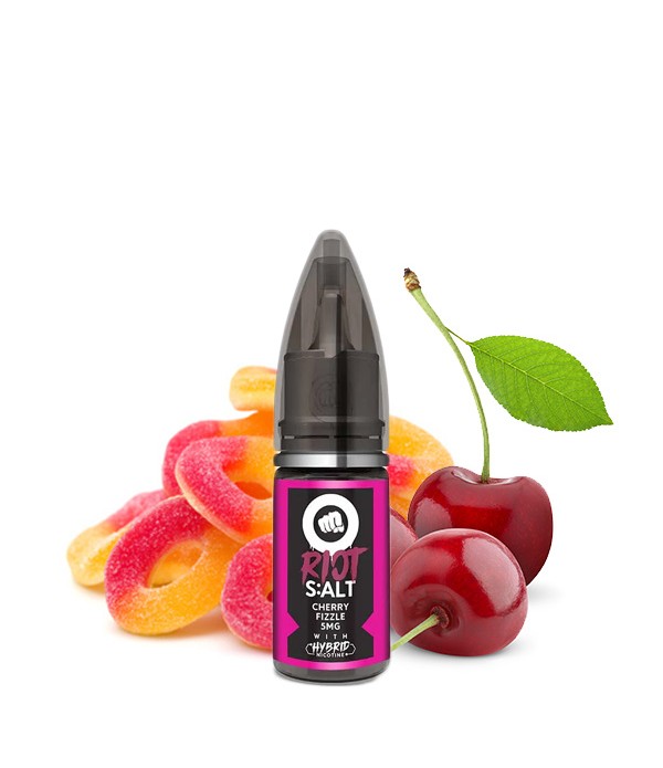 Cherry Fizzle Hybrid Niktinsalz Liquid Riot Salt