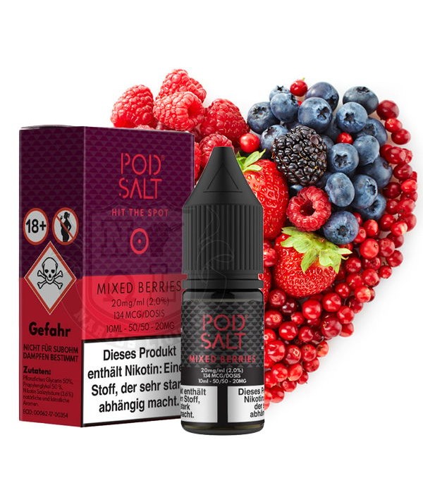 Mixed Berries Liquid Pod Salt